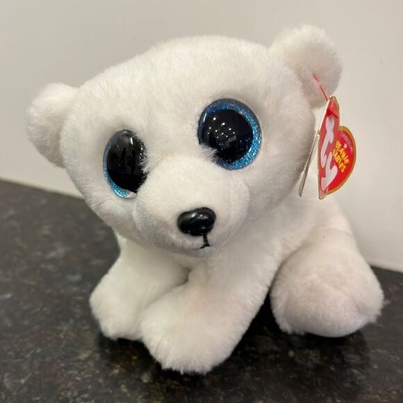 Ty Beanie Baby “Ari” the Polar Bear Plush! (6 inch) - Picture 1 of 12